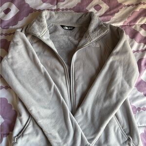 The North Face Light Gray Fleece Jacket
